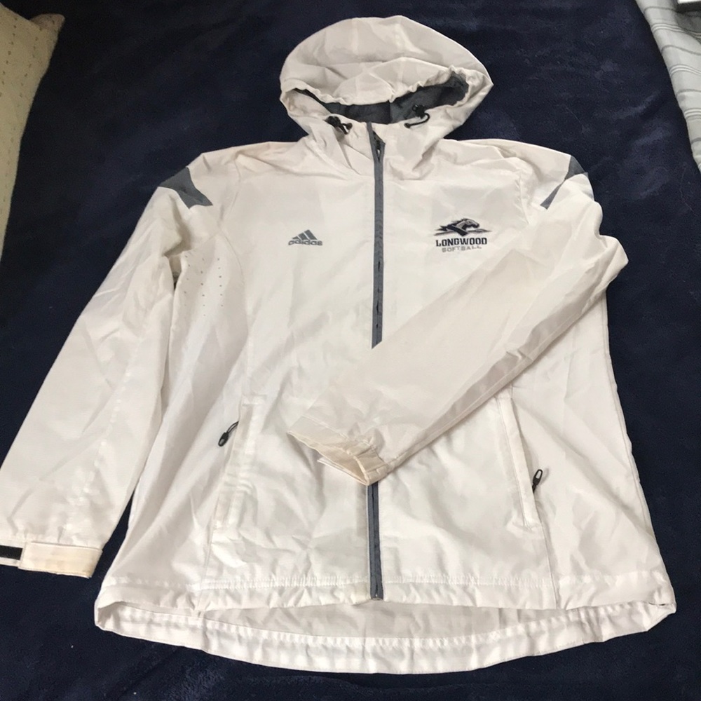 Adidas full zip windbreaker